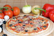 fresh pizza