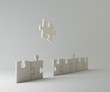 Jigsaw puzzle pieces