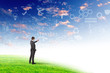 Young businessman outdoor Young businessman outdoor