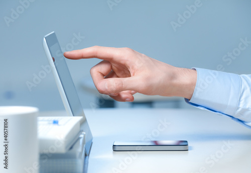 Photo: New Technologies At The Workplace New Technologies At The Workplace
