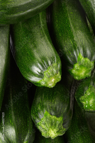 Photo: Fresh zucchini background Fresh zucchini background