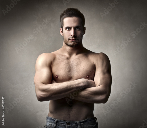Photo: Muscular man Muscular man