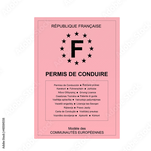 Illustration: permis de conduire permis de conduire