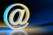 E-Mail Zeichen. Online Kommunikation.