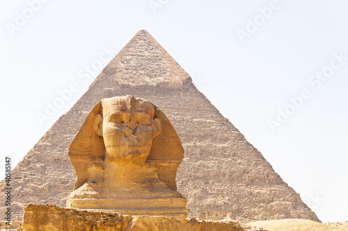 Foto: Aegypten, Giseh, Sphinx Aegypten, Giseh, Sphinx