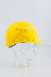 Bauhelm eines Bauarbeiters