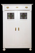Alter restaurierter Schrank