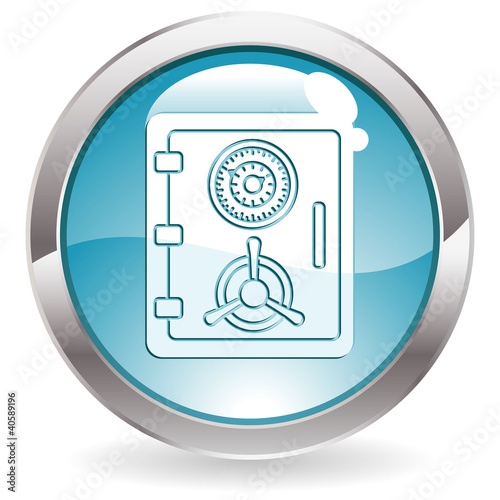 Vector: Button with Safe icon Button with Safe icon