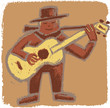 Rude bluesman