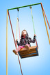Girl on a swing