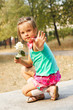 girl with white rose