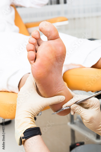 Photo: pedicure foot pedicure foot