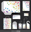 Stationery template design Stationery template design