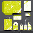 Stationery template design with card, cd and envelope Stationery template design with card, cd and envelope