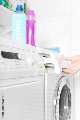 Photo: waschmaschine und waschmittel waschmaschine und waschmittel