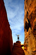 Girl Hiking in Arches National Park