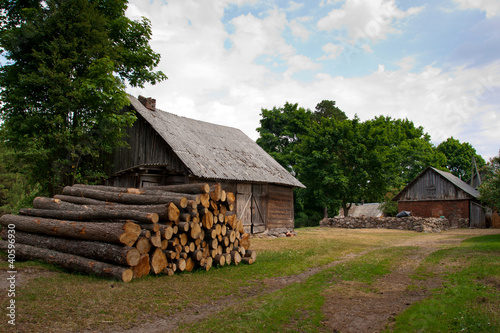 Photo: rural landscape rural landscape