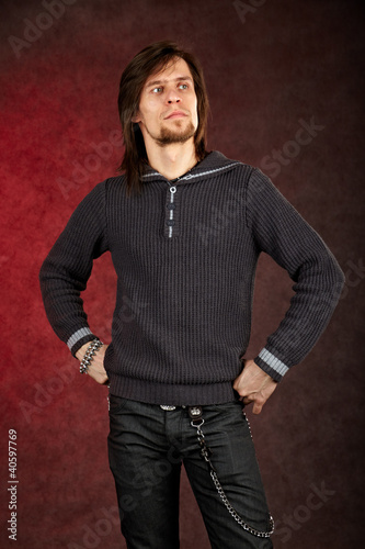 Photo: Thoughtful man Thoughtful man