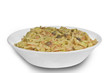 A Serving of Coleslaw with dressing A Serving of Coleslaw with dressing