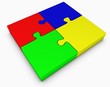Puzzle bunt