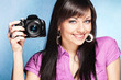 girl with camera