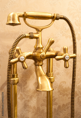 Photo: retro style mixer tap retro style mixer tap