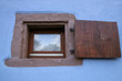 Fenster an einem Haus im Elsass