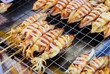 Squid BBQ, seafood