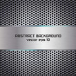 Stylish metallic background. Vector