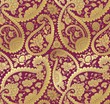 traditional paisley floral pattern , textile , Rajasthan, India traditional paisley floral pattern , textile , Rajasthan, India