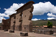 Ruins of temple in Peru