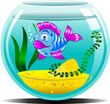 blue aquarium
