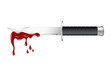 Knife with blood Knife with blood