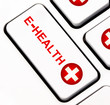 E-health button on keyboard