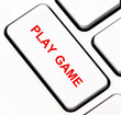 Play game button on keyboard