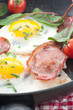 Bacon Rasher With Fried Egg