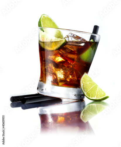 Foto: Cuba Libre Cocktail Cuba Libre Cocktail