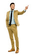 Businessman pointing
