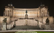 Rome - VIttorio Emanuel landmark at night Rome - VIttorio Emanuel landmark at night