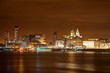 Liverpool night cityscape