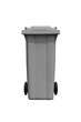 Photo: Large gray trash can Large gray trash can