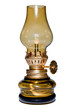 Old oil lamp.