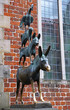 Foto: Statue der Bremer Stadtmusikanten, Bremen Statue der Bremer Stadtmusikanten, Bremen