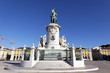famous statue on commerce square