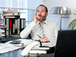 Pensive businessman