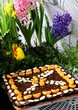 ornamental traditional cake for easter