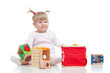 pretty baby with color educational toy