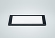 Photo: Blank digital tablet with clipping path Blank digital tablet with clipping path