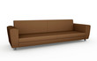 Illustration: The brown sofa The brown sofa