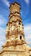 On the photo: Victory tower.Cittorgarh Fort, India